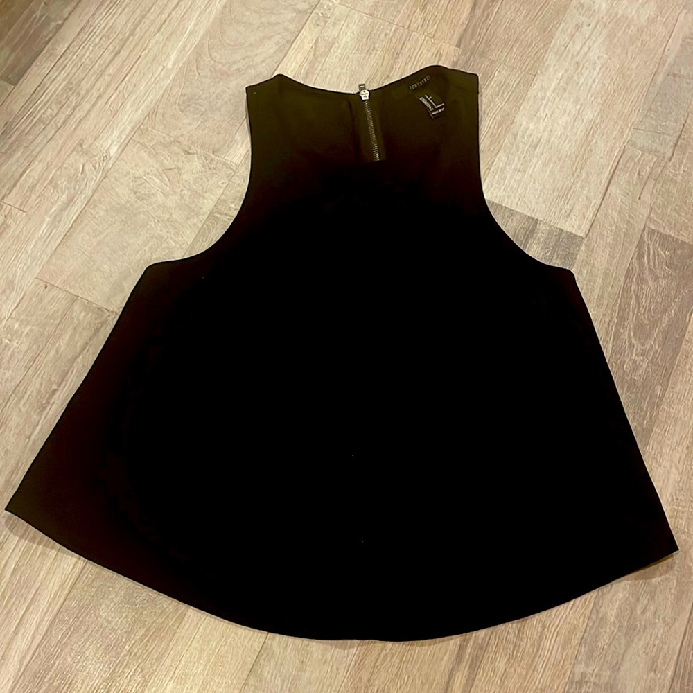Forever 21 Black Suede Tank Top